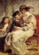 Peter Paul Rubens Helen and her children painting